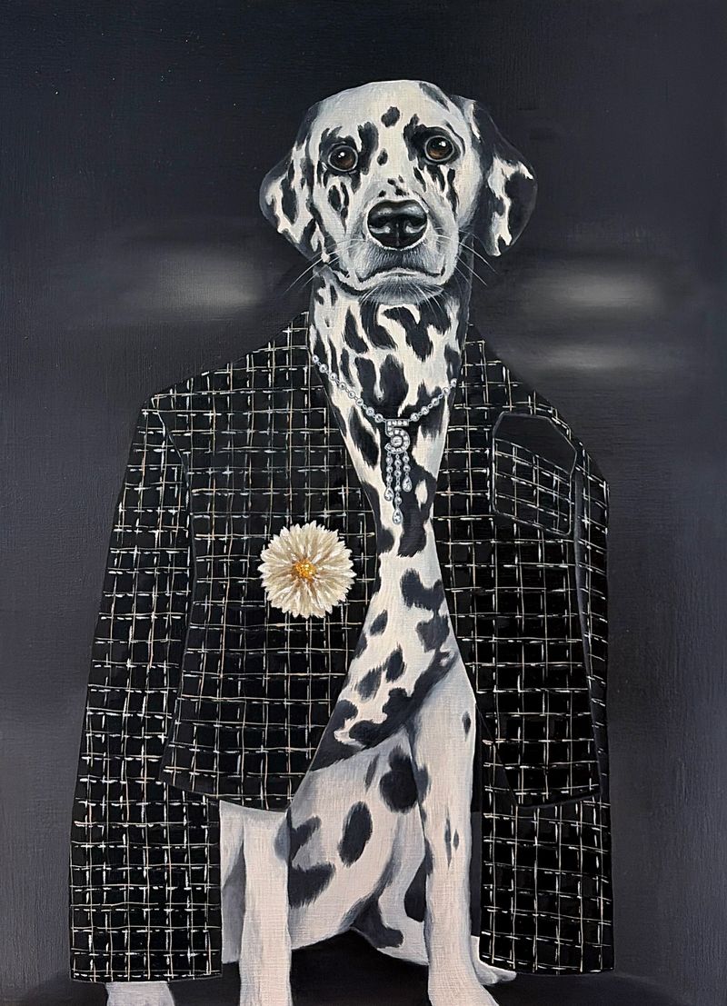 Luxury necklace And Dalmatian-43303