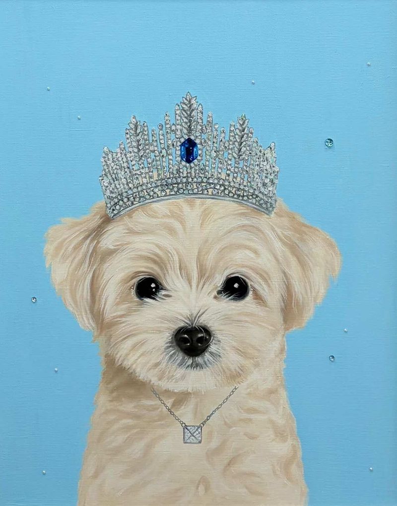 Luxury necklace And Puppy Princess_3-44662