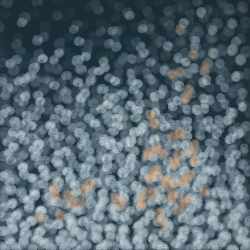 Plant soul CGBGX2PW116-2, 130x130cm, , 2021-11357