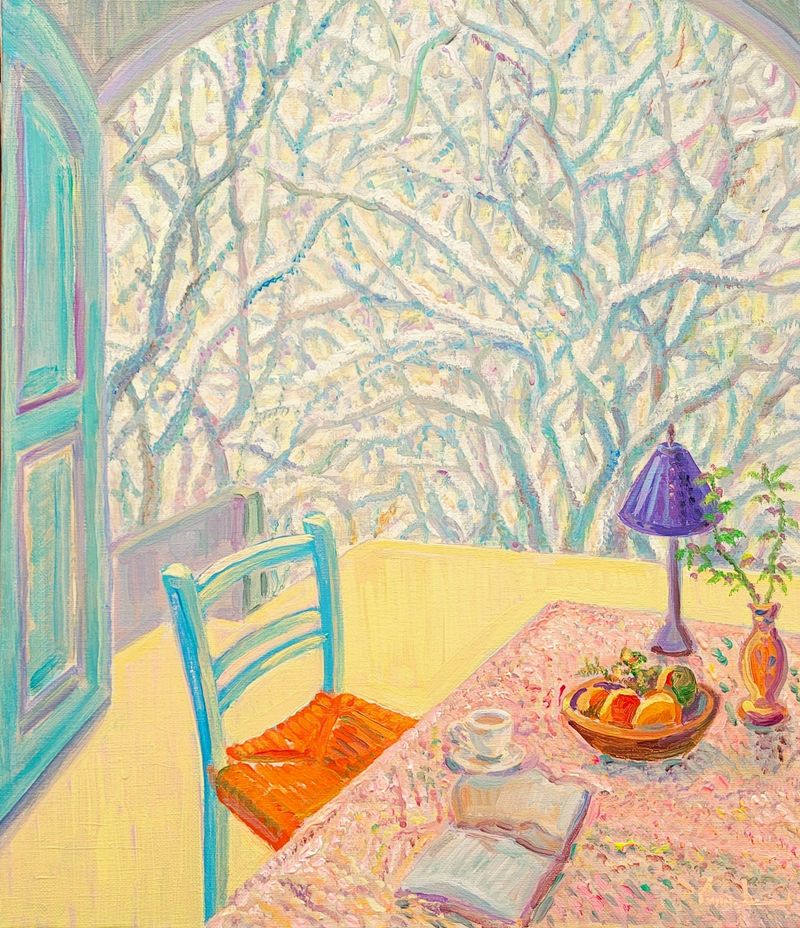 Between Stillness and Warmth -46067