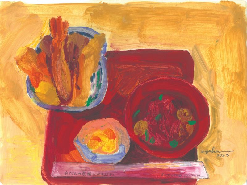 Tempura rice bowl I had with my mother-13402