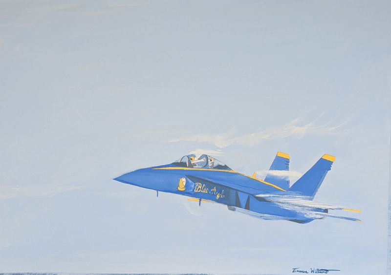 F-18 Hornet Blue Angel-51230