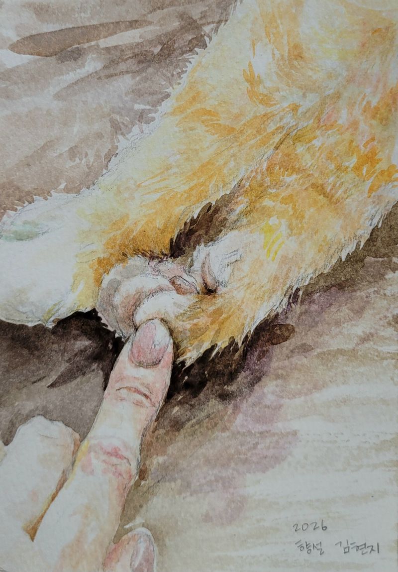온기 1 — 접촉의 순간 (Warmth 1 — The Moment of Touch)-42129