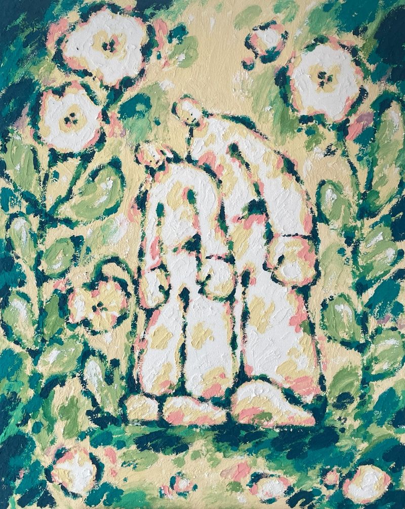 Heads Bowed in Thought-18552