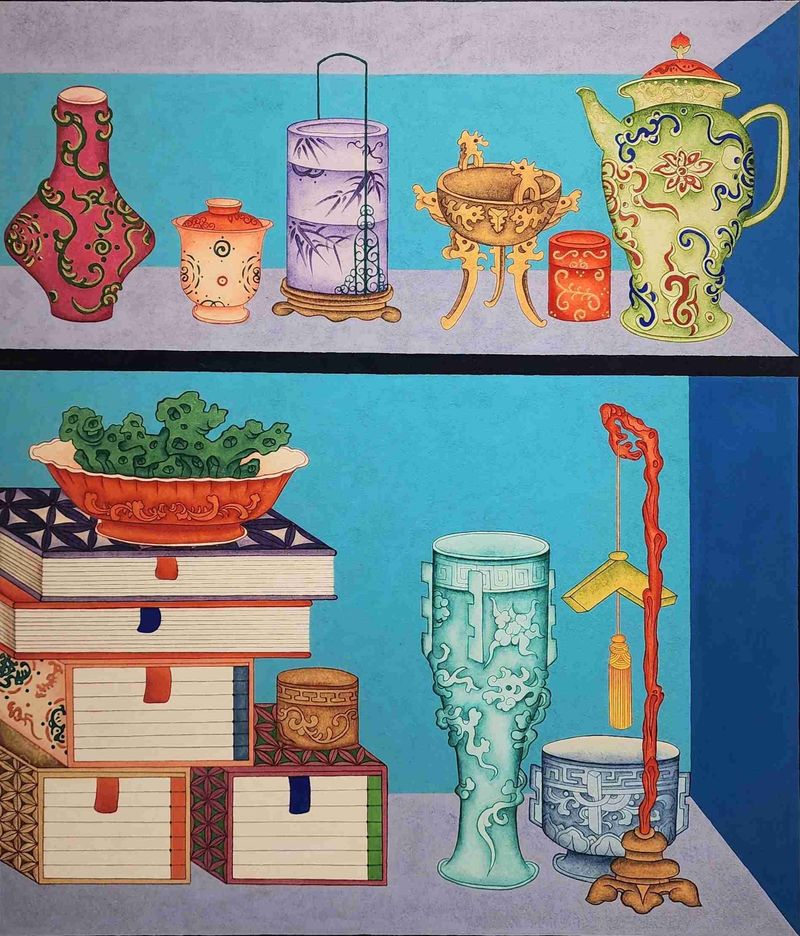 Choi, Yukyeong/ Scholar’s Accoutrements-55050