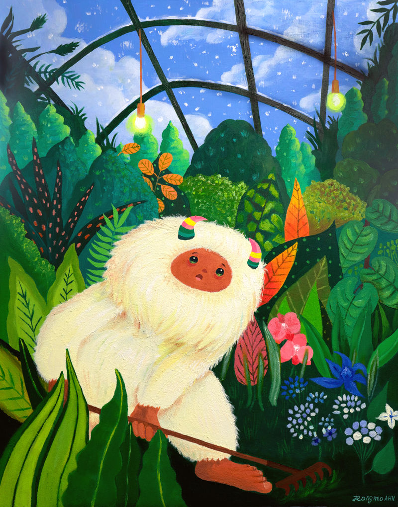 빅풋의 온실 정원-2466