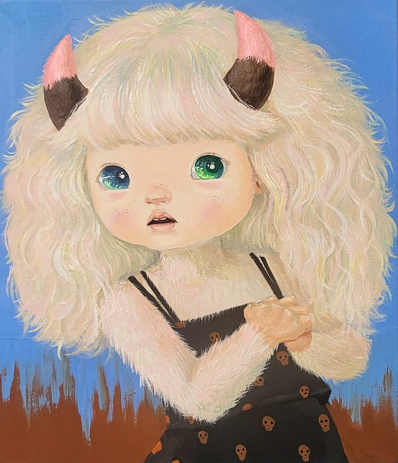 빅풋 시리즈 – Cheeky Dalmon의 초상 2-2483