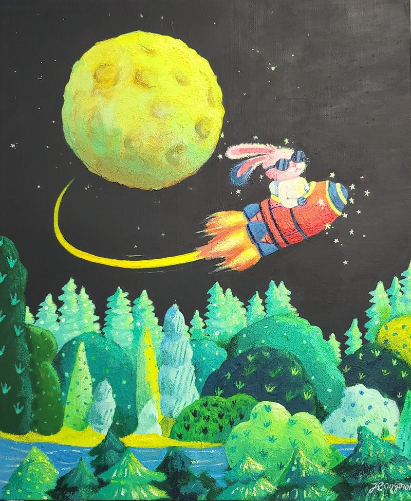 빌런래빗시리즈- 빌런래빗호 로켓-2490