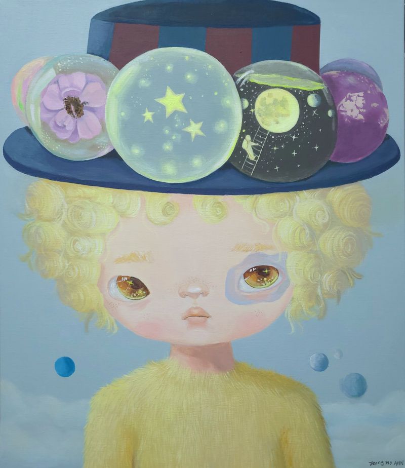 빅풋시리즈 －소원구슬 모자-10158