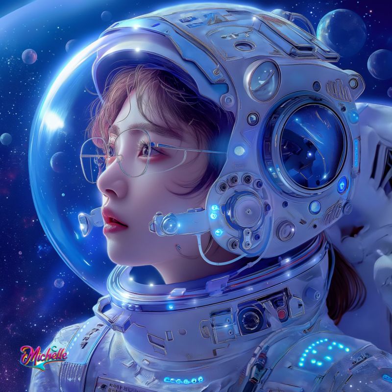 우주를 꿈꾸는 소녀: 미지의 탐험을 향해-9786