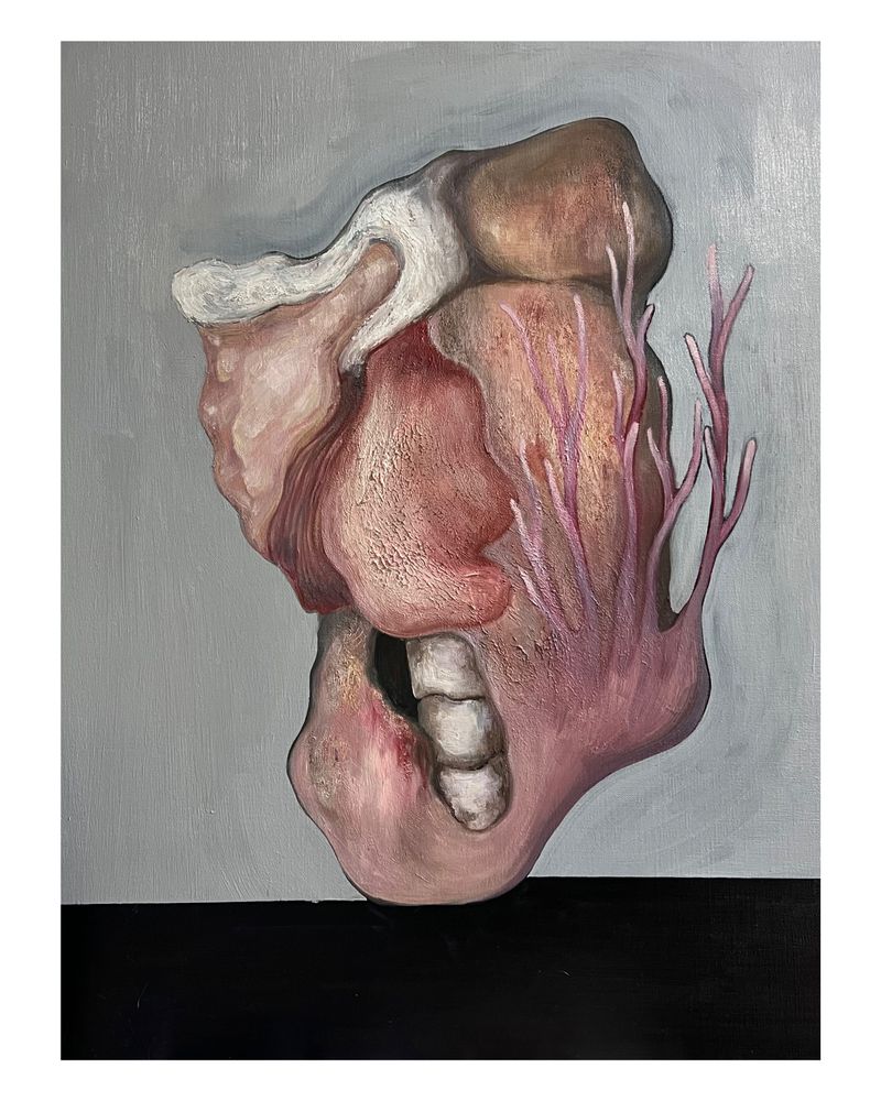 Heart potrait : sadness/oil on canvas -2787