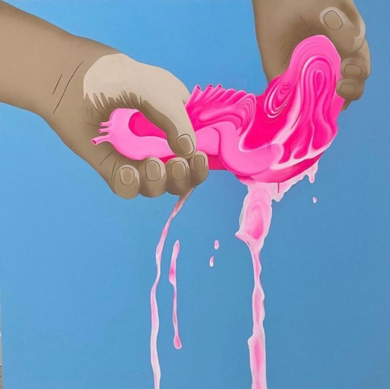 심장을 쥐어짜는 느낌-2889