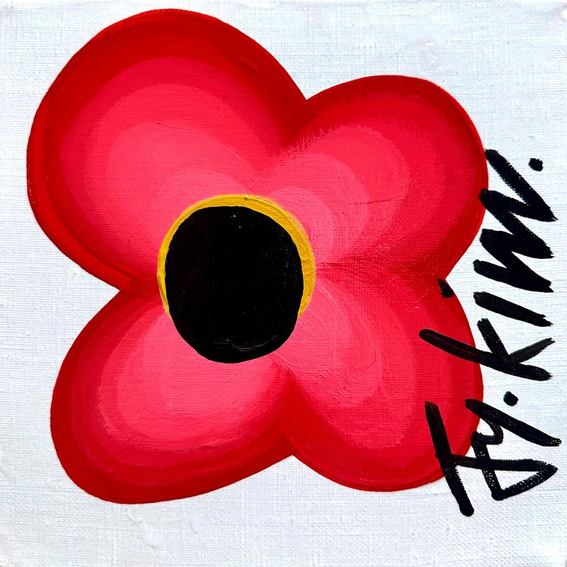 A Red Flower N005-9232