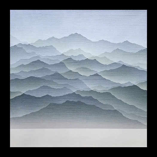 Tranquility of Landscape Painting through the Art of Sangyeoul Kim