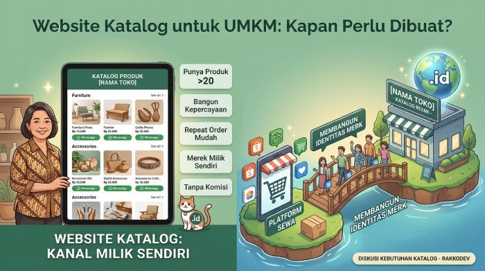 Website Katalog untuk UMKM: Kapan Perlu Dibuat?