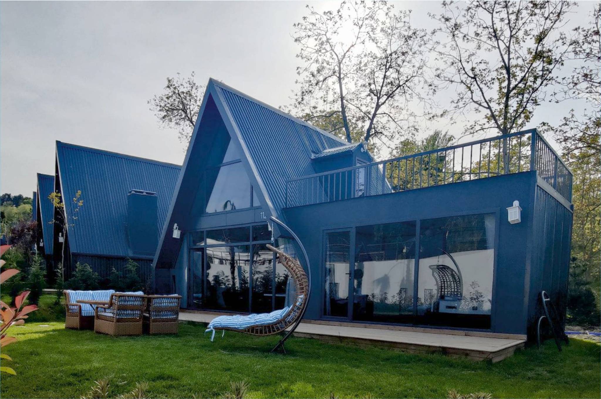 Delux Bungalov 2+1 Bahçe Jakuzili