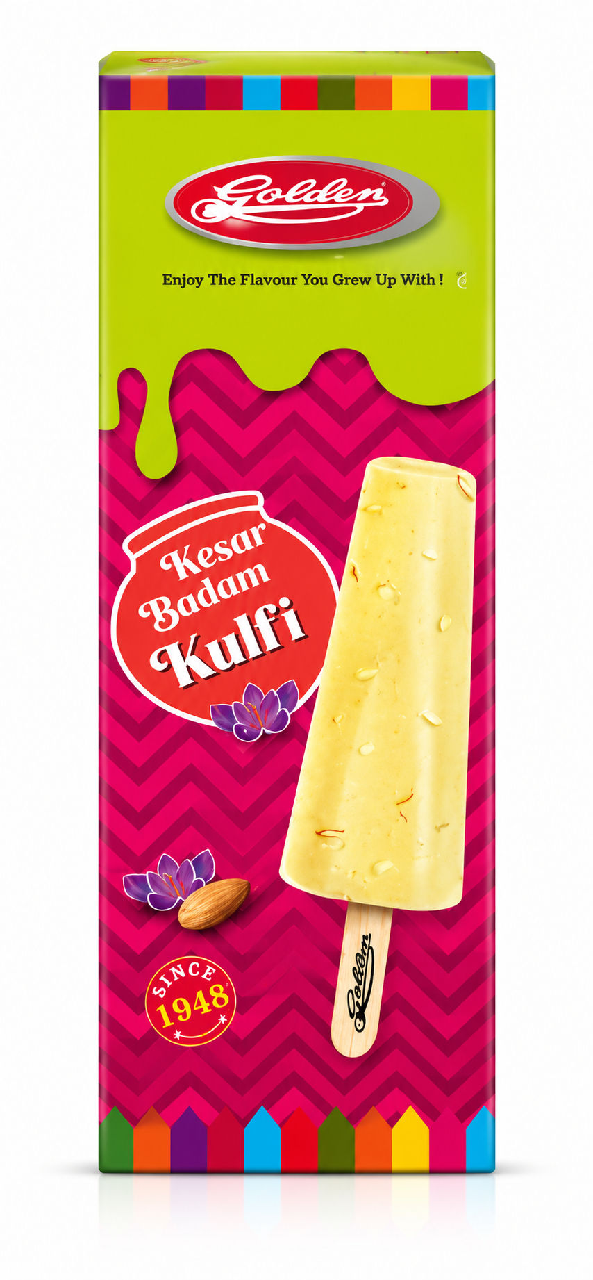Golden Kesar badam kulfi 70ml