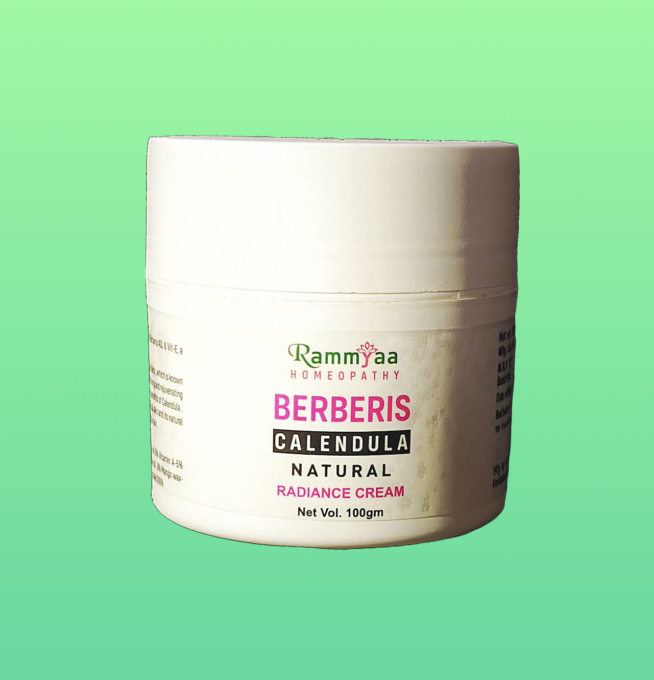 Rammyaa Berbaris Calendula Natural Radiance Cream