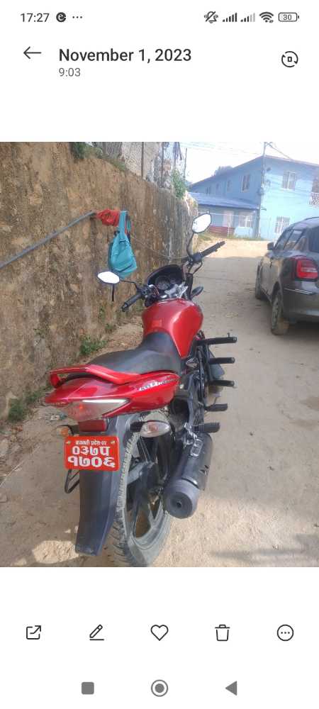 used Bike on sale at Ramrogaadi 0