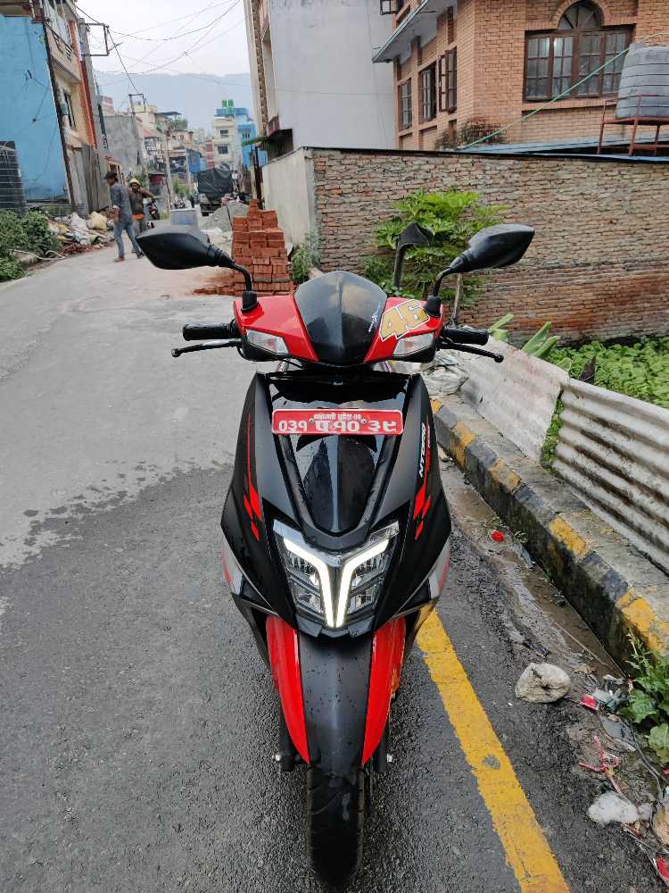 Used 2021 TVS NTORQ 125 bike for sale in Kathmandu - Image 3 of 8