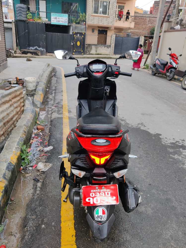 Used 2021 TVS NTORQ 125 bike for sale in Kathmandu - Image 1 of 8