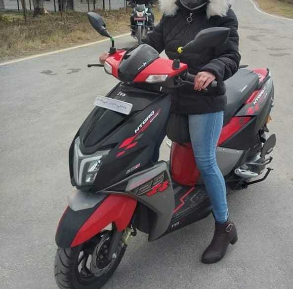 Used 2022 TVS NTORQ 125 bike for sale in Kathmandu - Image 4 of 4