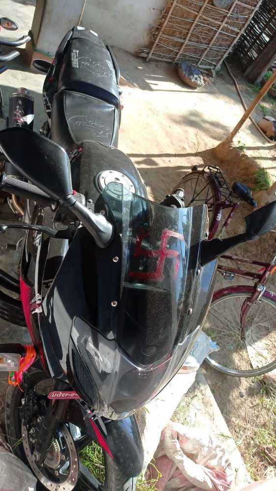 Used 2020 Bajaj Plusar 220 bike for sale in Lahan  - Image 1 of 2