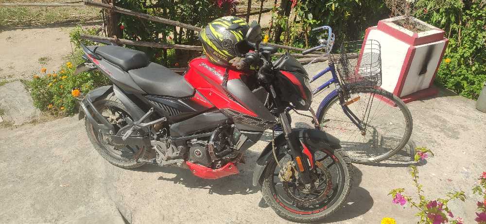 Second hand 2021 Bajaj NS 200 bike for Sale High Quality Pre Owned Motorcycles at RamroGaadi title