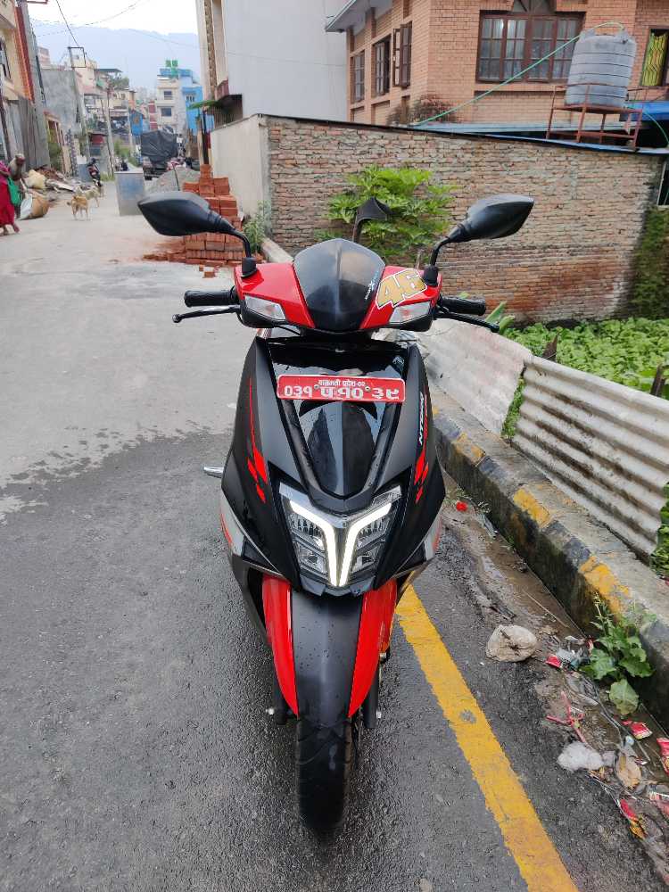 Used 2021 TVS NTORQ 125 bike for sale in Kathmandu - Image 2 of 8