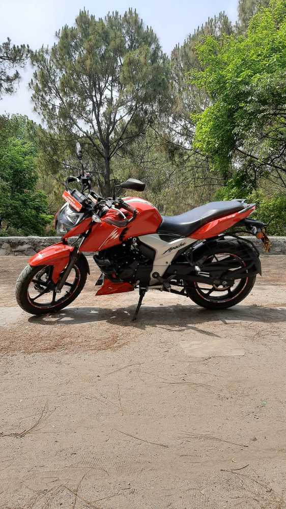 Second hand 2022 TVS Apache RTR 160 4V bike for Sale High Quality Pre Owned Motorcycles at RamroGaadi title