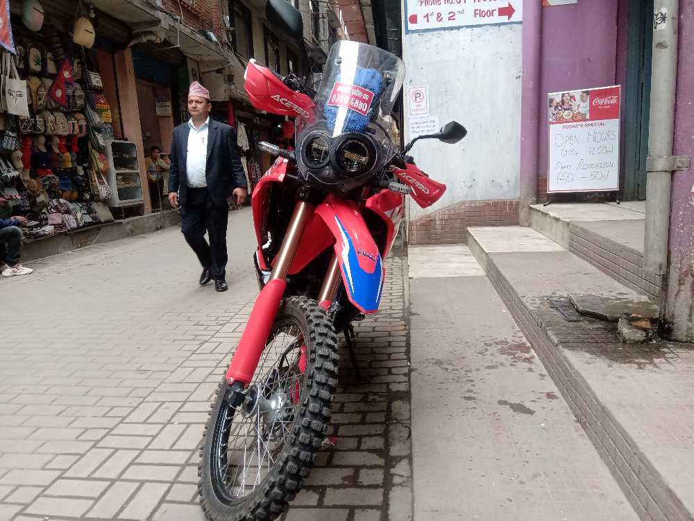 Used 2020 Honda CRF 250L Rally bike for sale in Kathmandu - Image 3 of 3