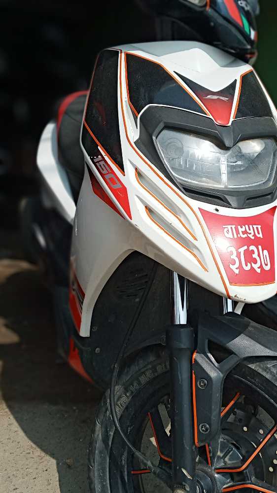 2018 Aprilia SR 150 in Kathmandu for sale at Ramrogaadi.