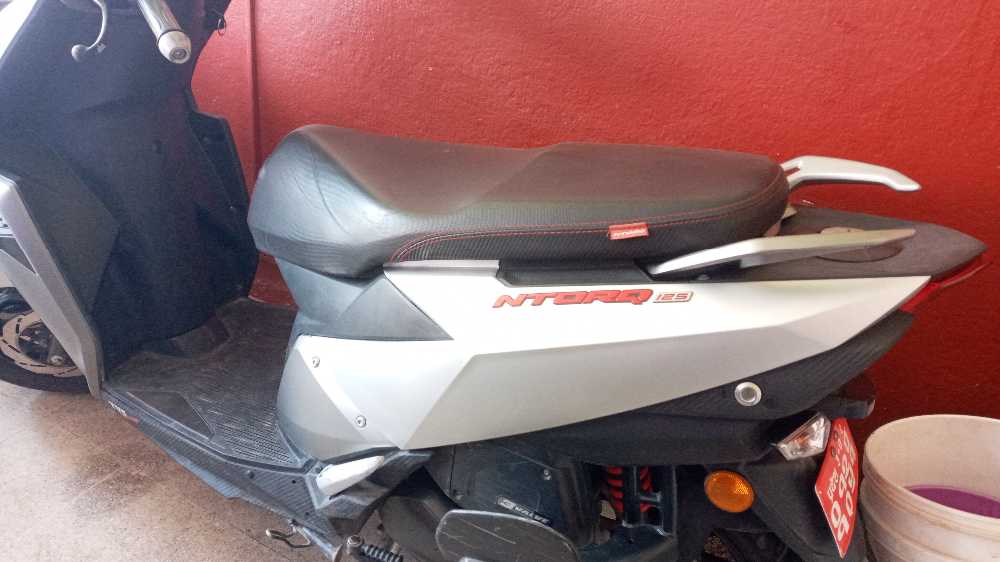 Used 2019 TVS NTORQ 125 bike for sale in Kathmandu - Image 2 of 3