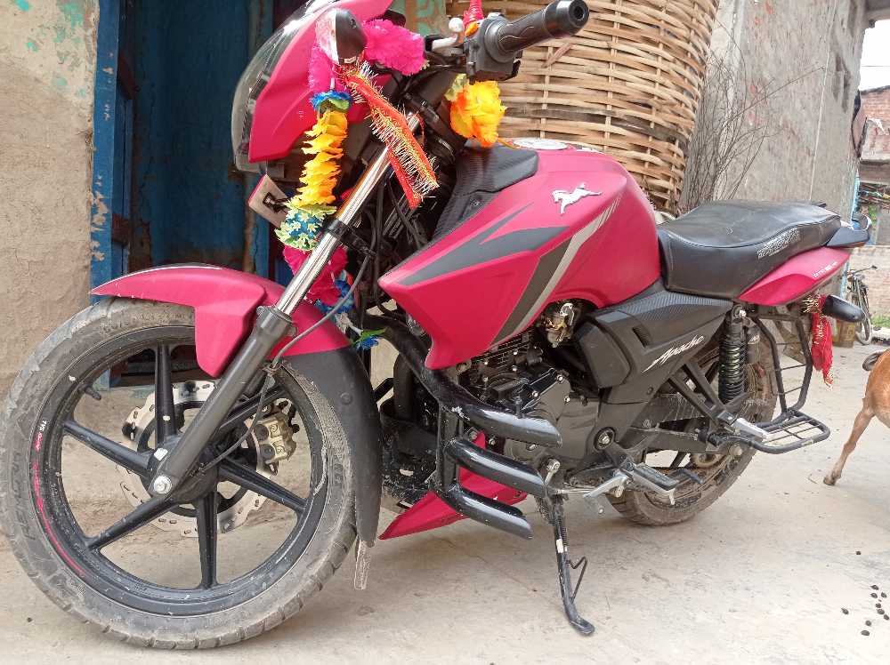 Used 2019 TVS Apache RTR 160 bike for sale in Janakpur - Image 2 of 6