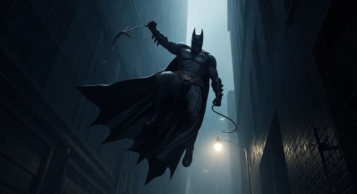 Batman going down Comic Book Theory