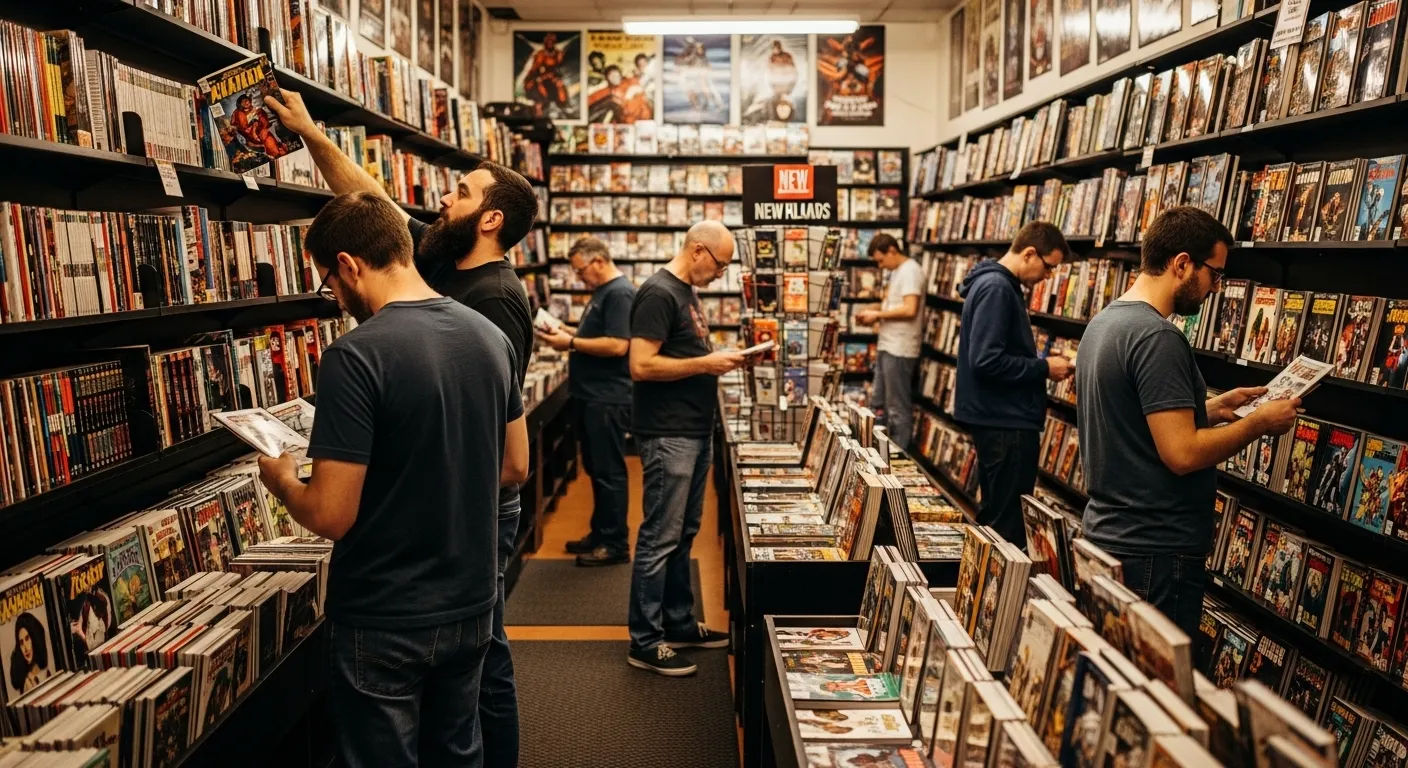 Comic hub store