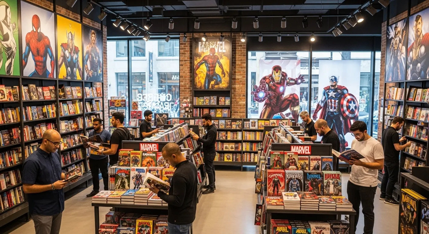 Marvel comic Book Store near me