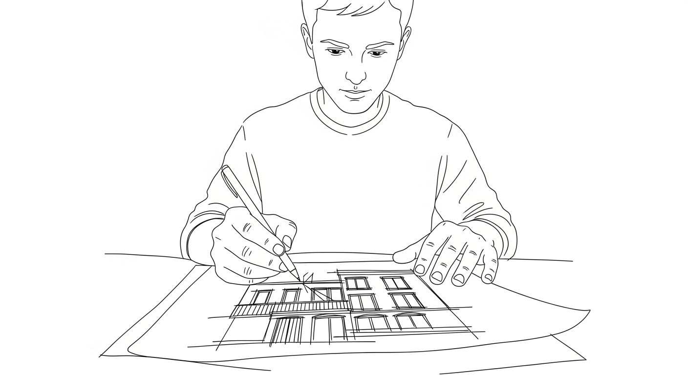 Architecture Drawing Easy Basic Design Guide