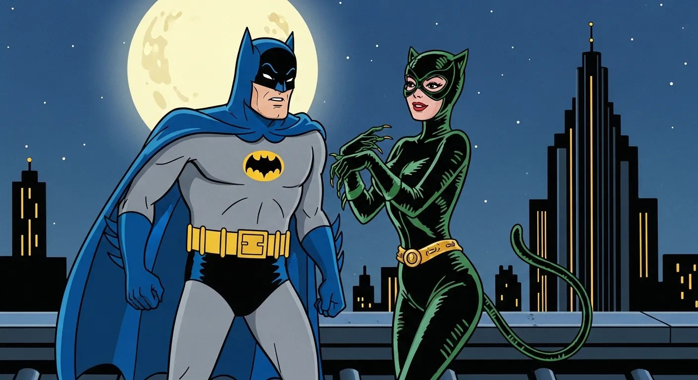 batman and catwoman 1966