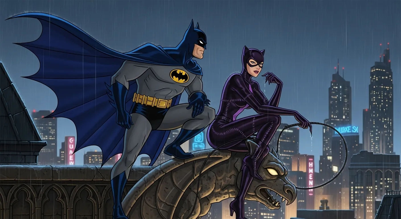 batman and catwoman animated series