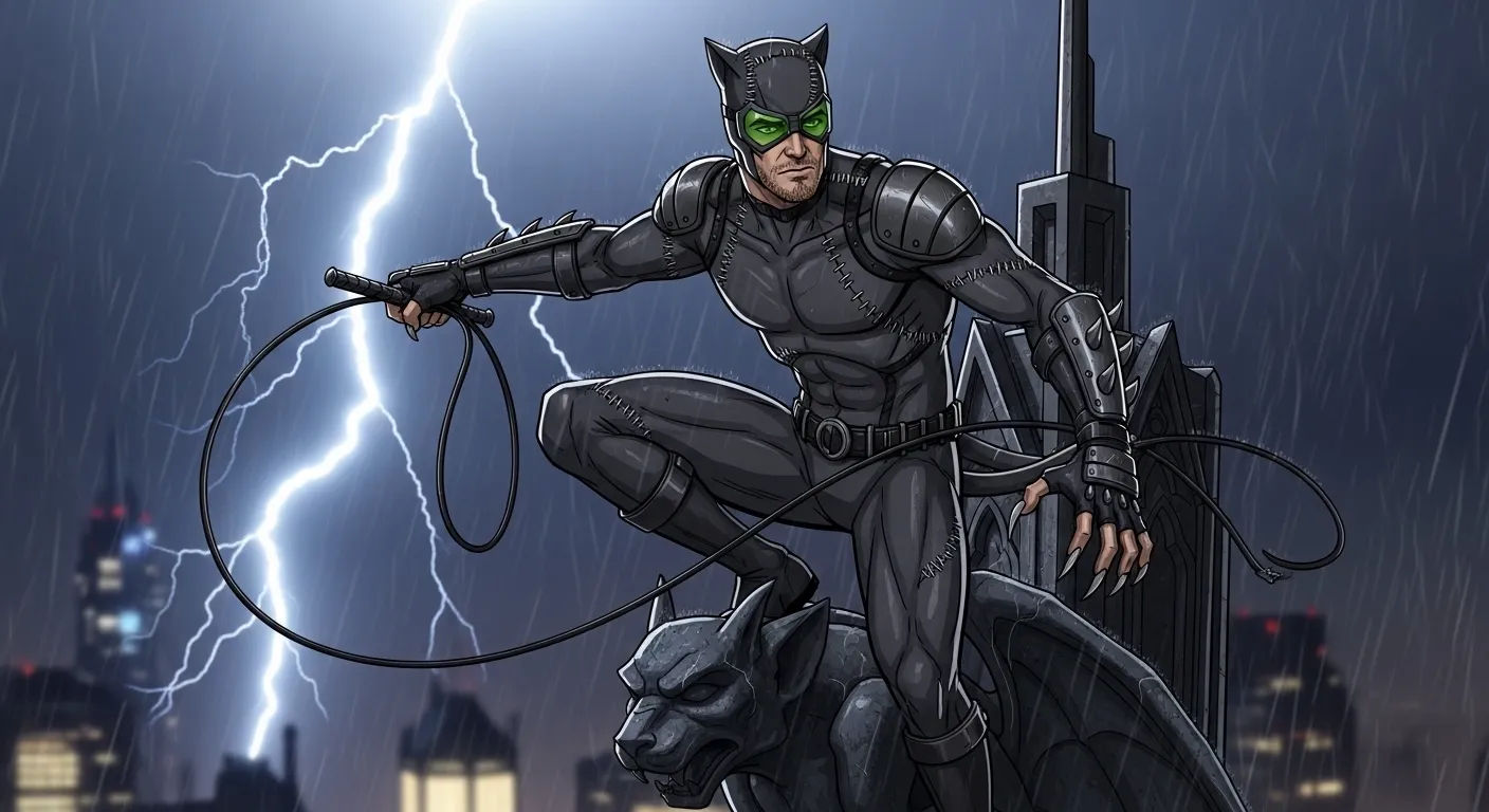 cat woman arkham knight