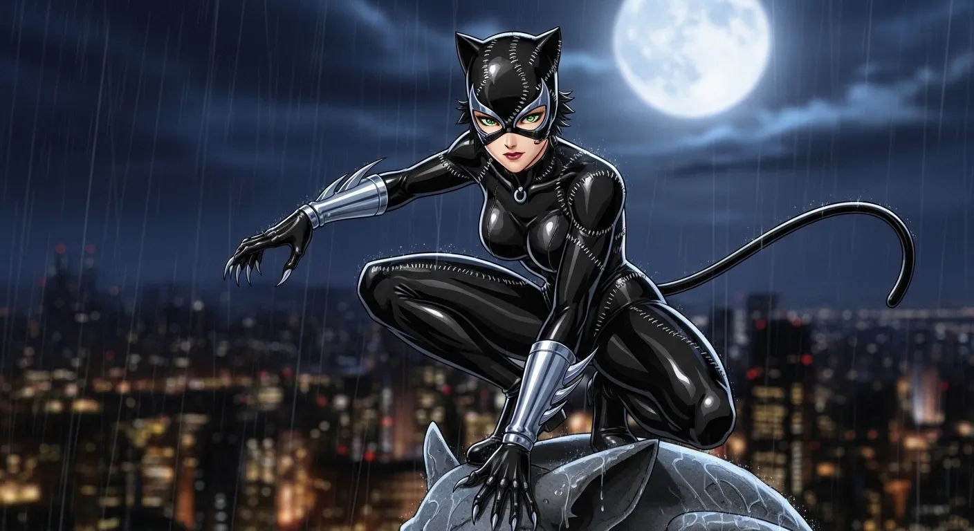 cat woman with halle berry