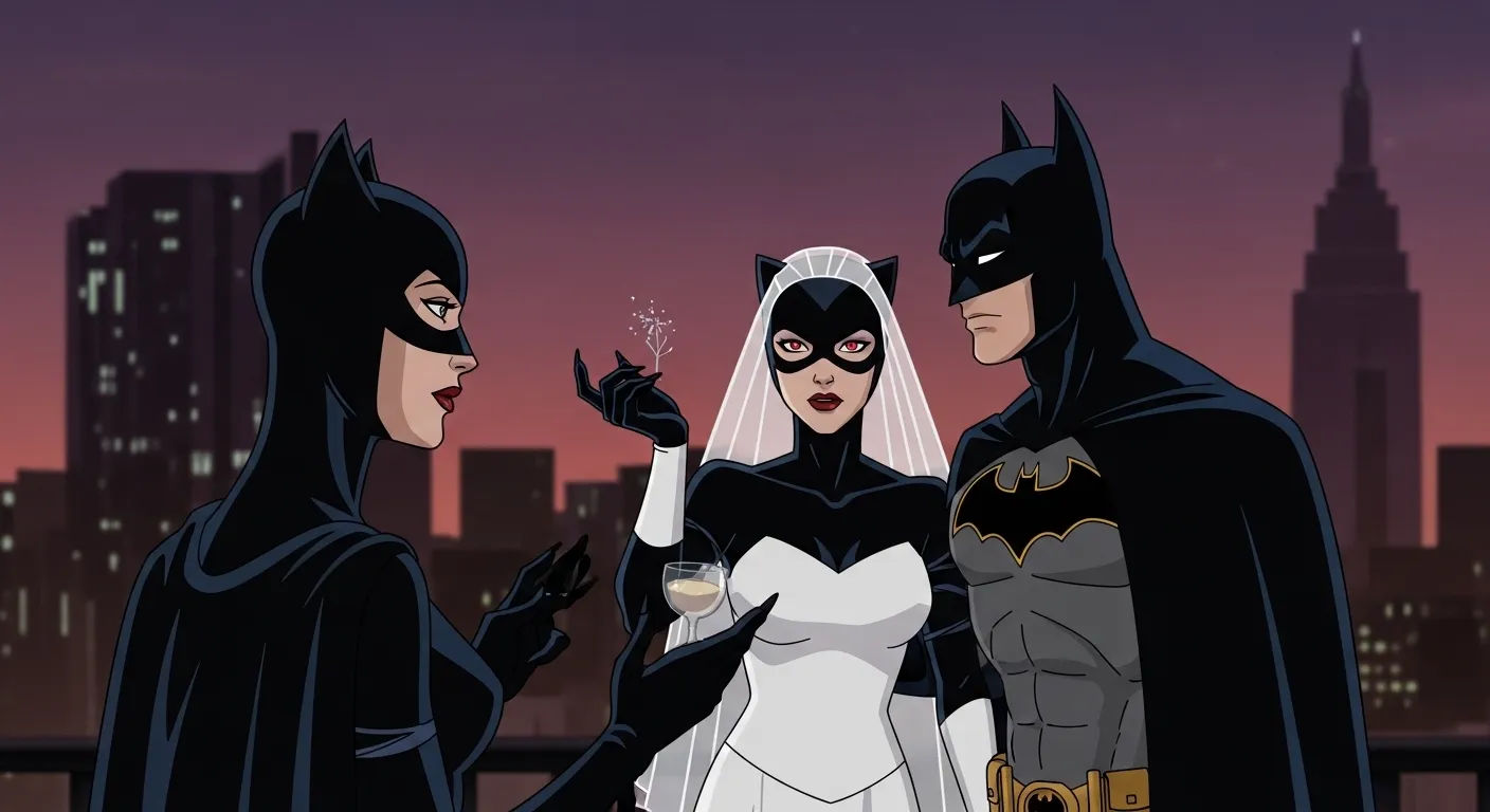 catwoman and batman wedding