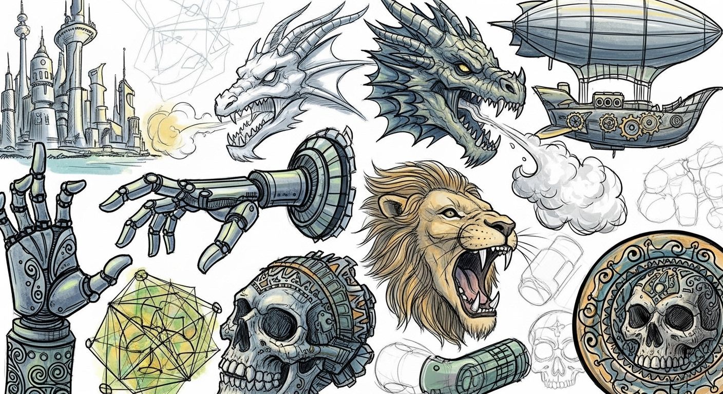 cool sketches to draw