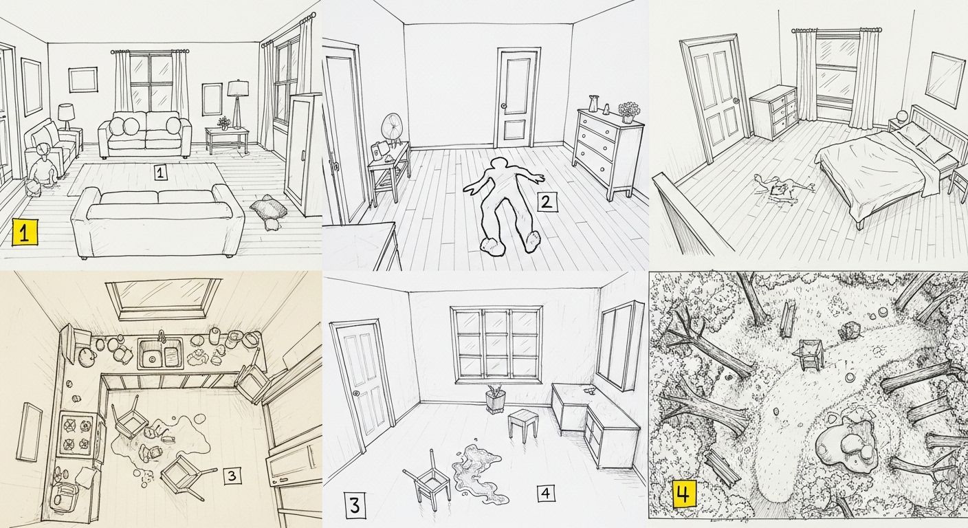 Crime Scene Sketch Examples Top Ideas Now