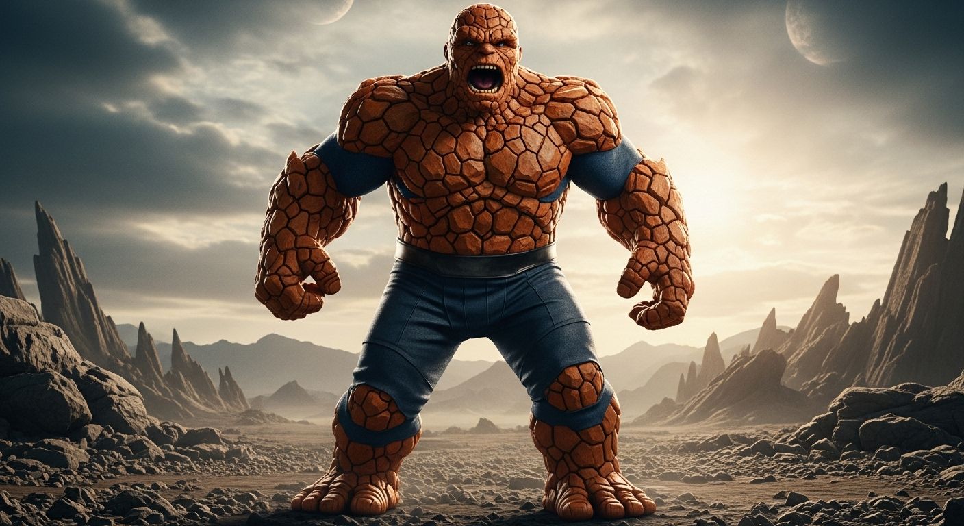 Fantastic 4 2015 The Thing Strength Revealed