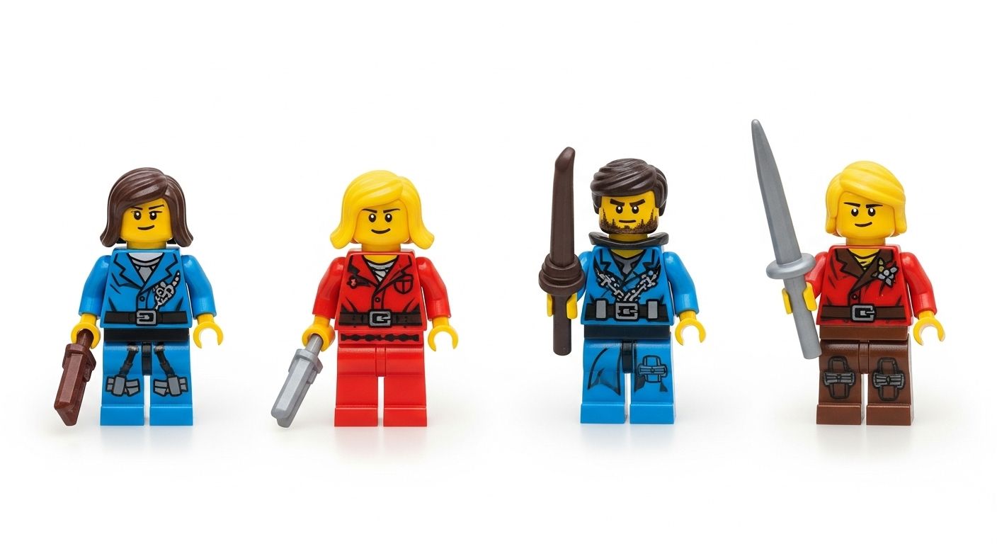 Fantastic 4 Lego Minifigures Collectible Heroes