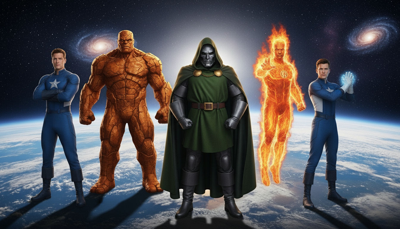 fantastic four earth's greatest heroes