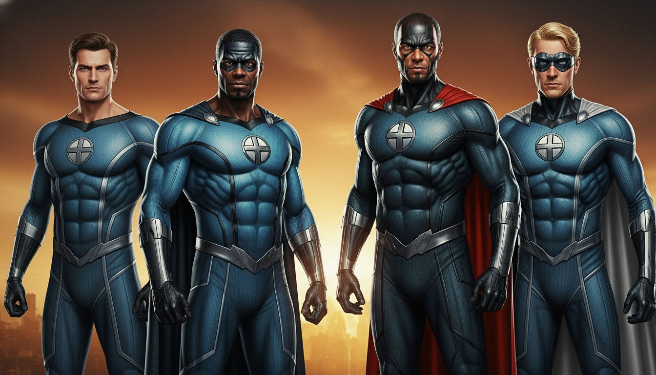 fantastic four greatest heroes