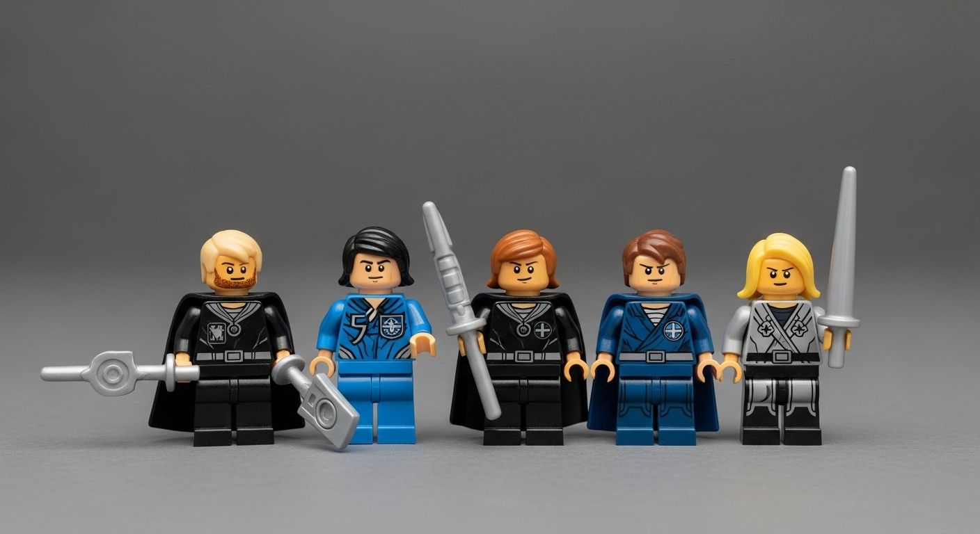 fantastic four lego minifigures